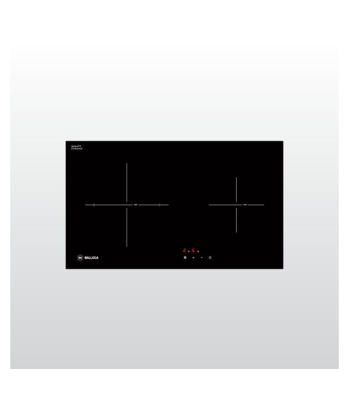 Bếp hồng ngoại 2 vùng nấu Malloca MR 732