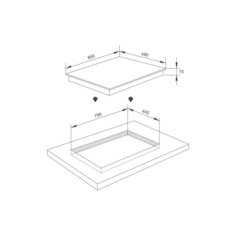 Thiết kế của Bếp gas Malloca AS 930L Thiết kế của Bếp gas Malloca AS 930L