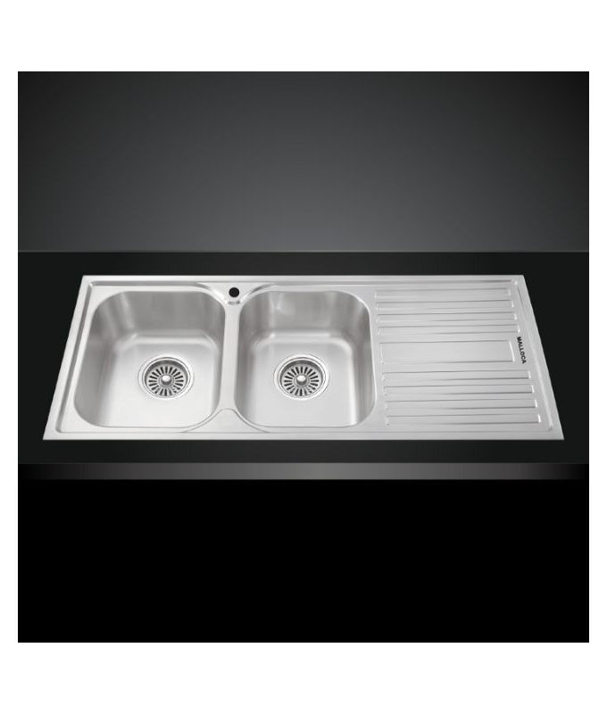 Chậu rửa bát bán thủ công Malloca MS - 1025R NEW