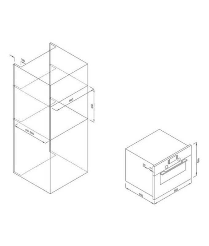 Thiết kế của Lò hấp Malloca MST-30TG