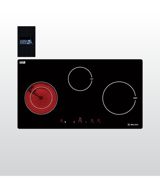Bếp từ kết hợp hồng ngoại Malloca MH-03IRB SB