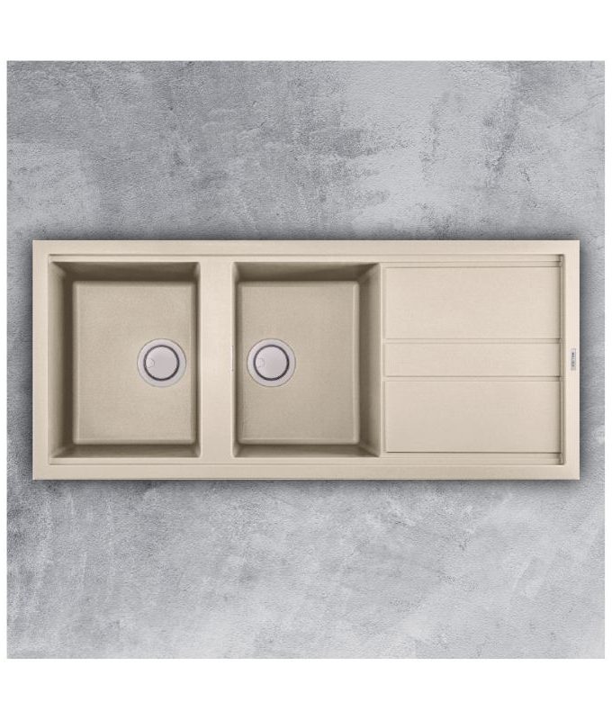 Chậu rửa bát Malloca BIANCO K-50062