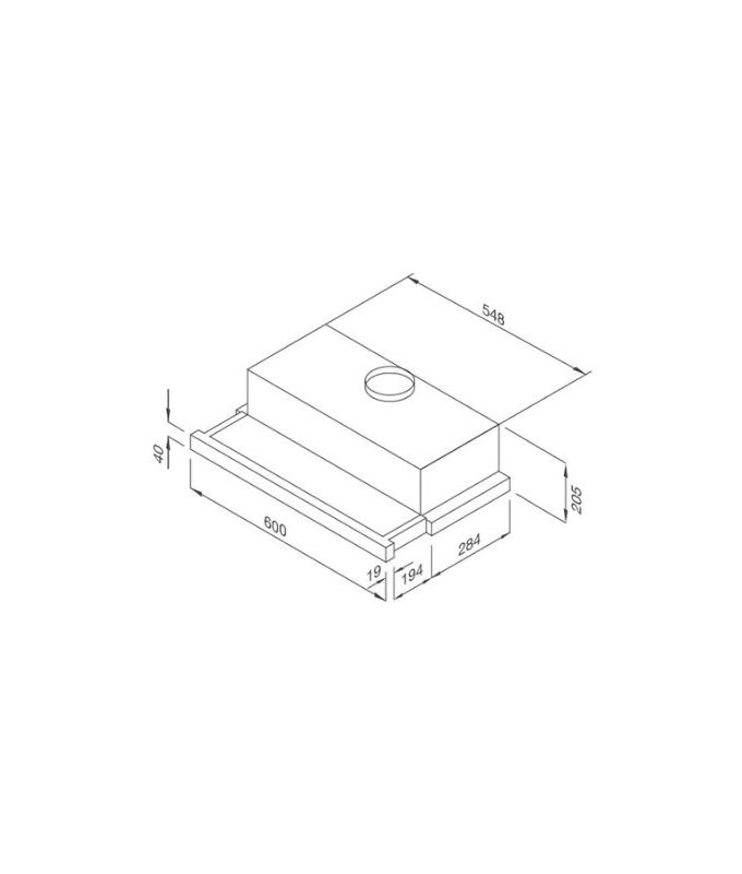 Thiết kế của Máy hút mùi Malloca MH 60BTC